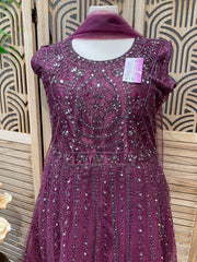 Plus Size Party Wear Long floor length Dress