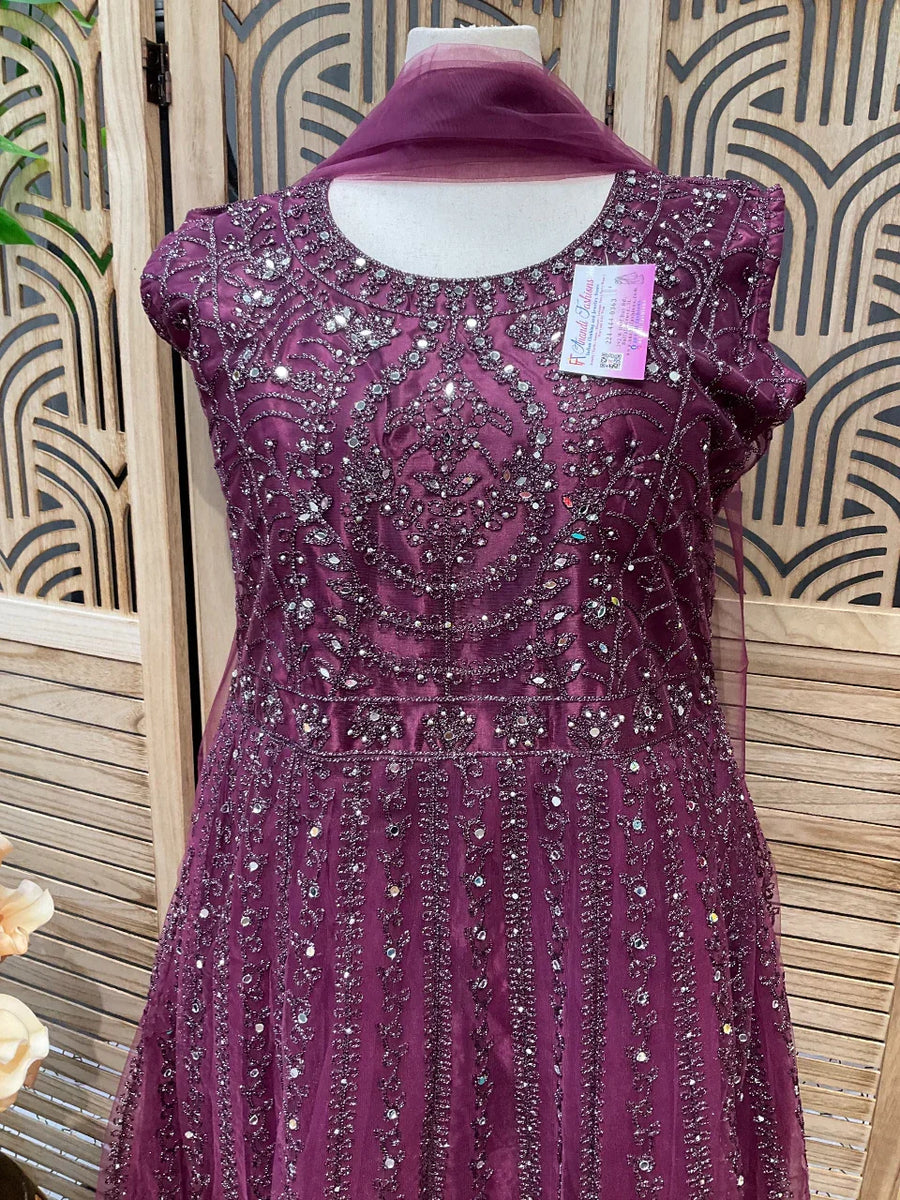 Plus Size Party Wear Long floor length Dress
