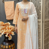 Elegant Pastel Color Chikankari Kurti Set - Traditional Embroidery