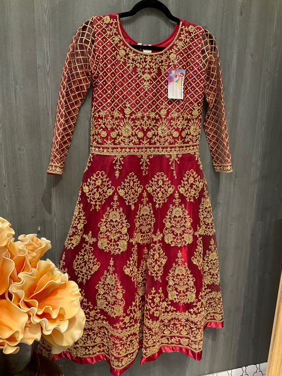 Teenage Girls party wear dress- teens size 38 image 2