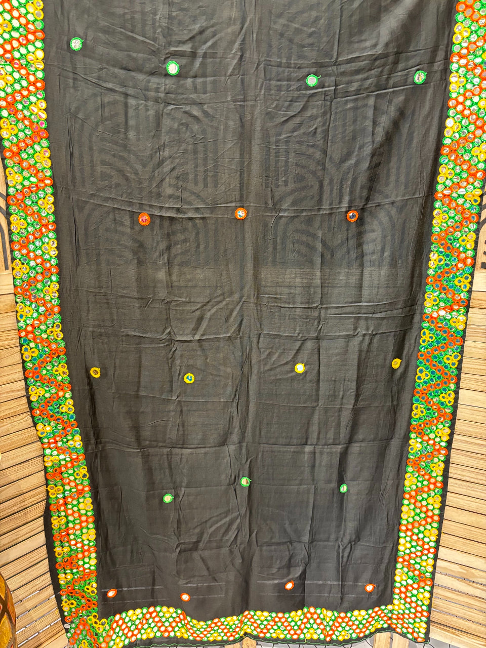 Navratri Dupattas with foil Mirrors image 0