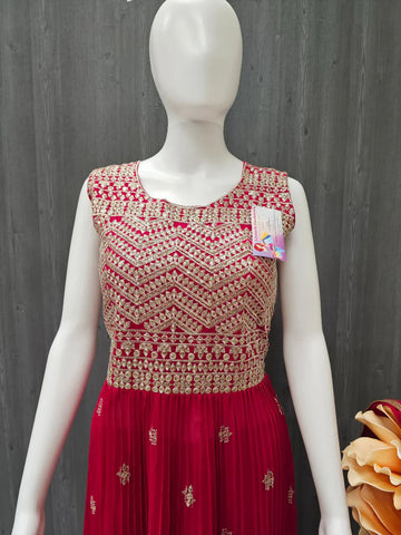 Nyra Cut Suits - Indian Party Wear Dress with Dupatta - Size 38/XS