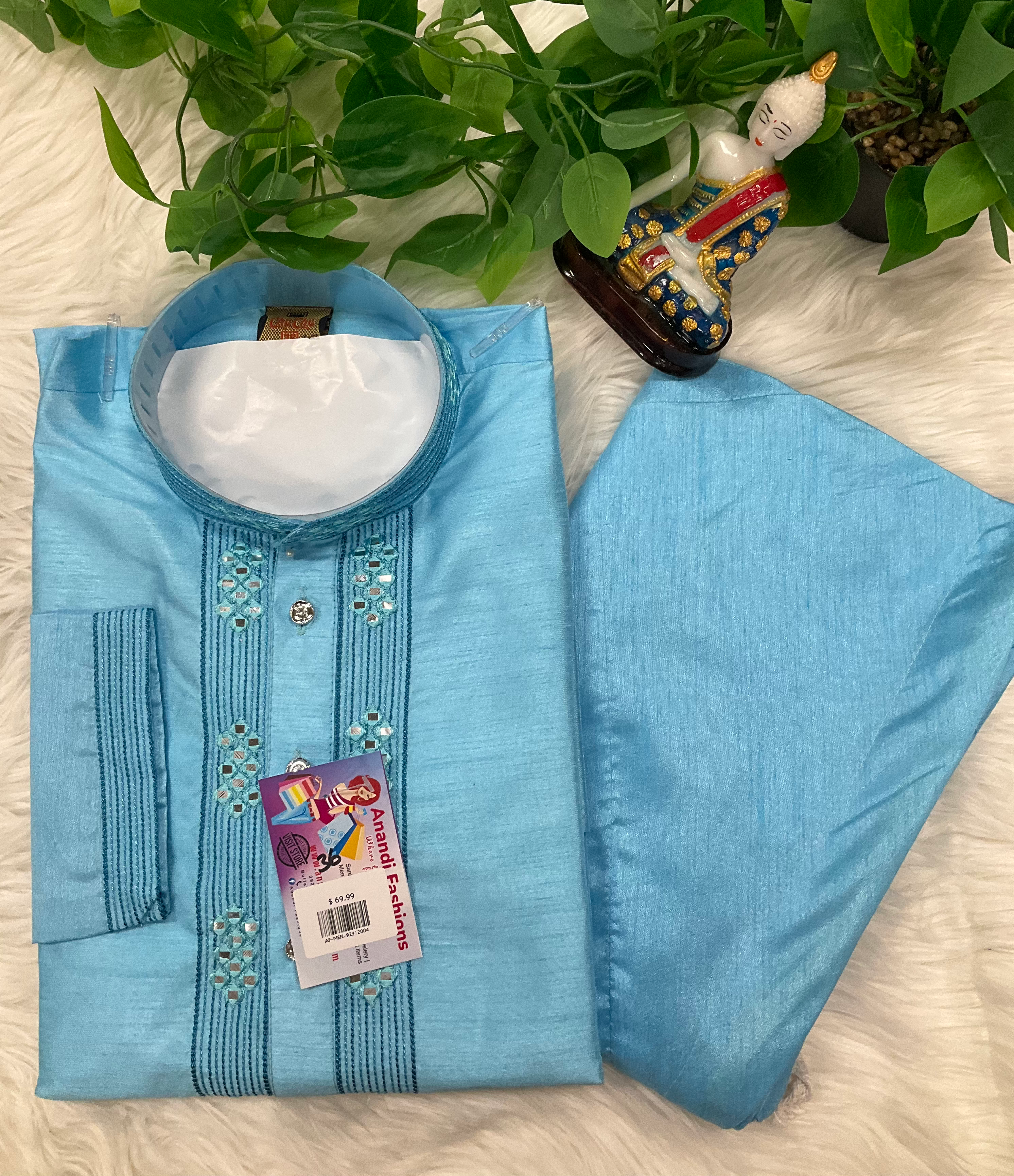 Mens kurta Pajama set - Five Elegant Vibrant Colors Kurta pajama Set image 0