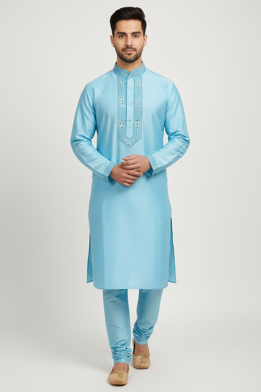 Men’s Five Elegant Vibrant Colors Kurta Set - Anandi Fashions