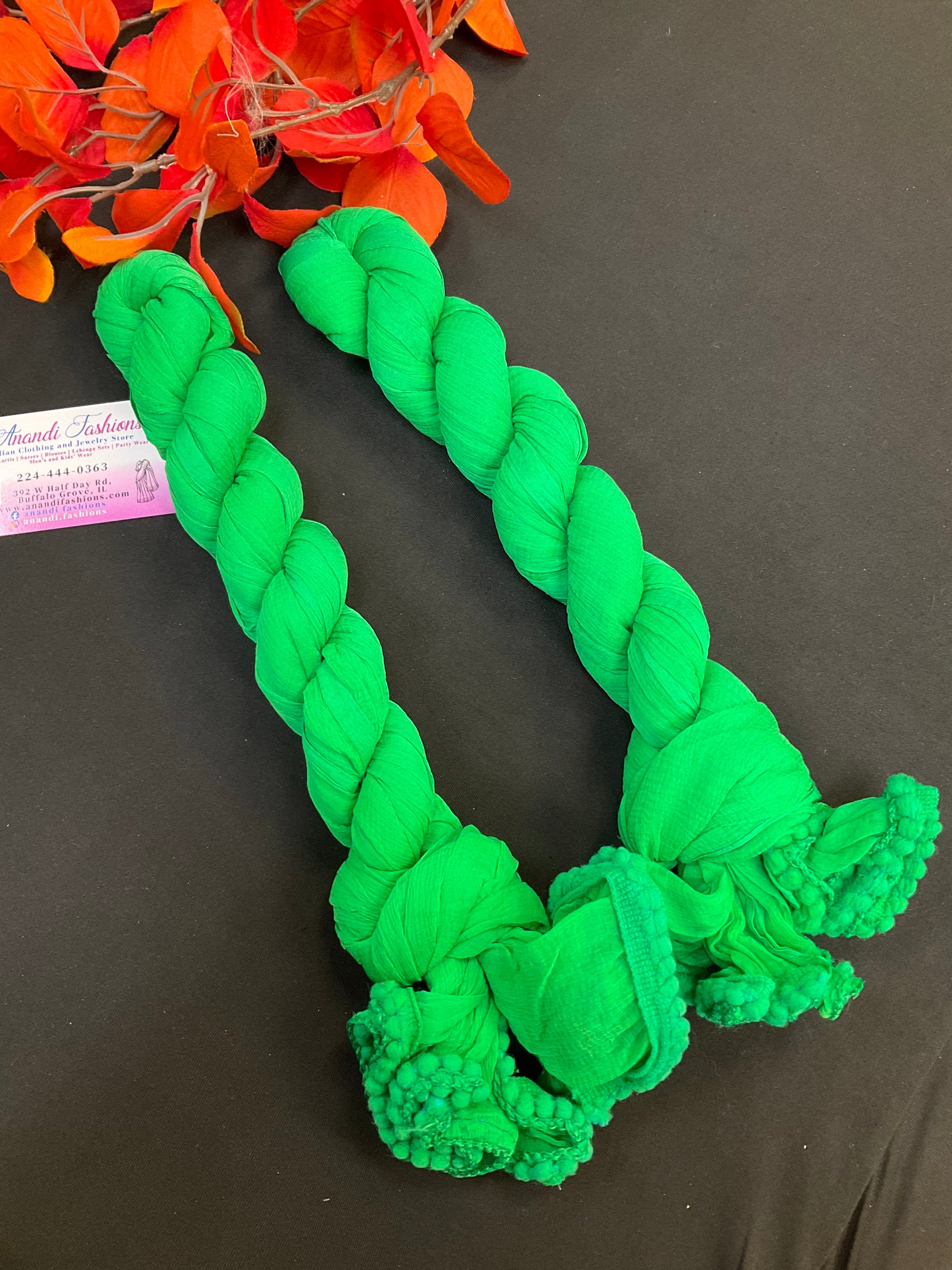 Green Chiffon Dupattas  image 0