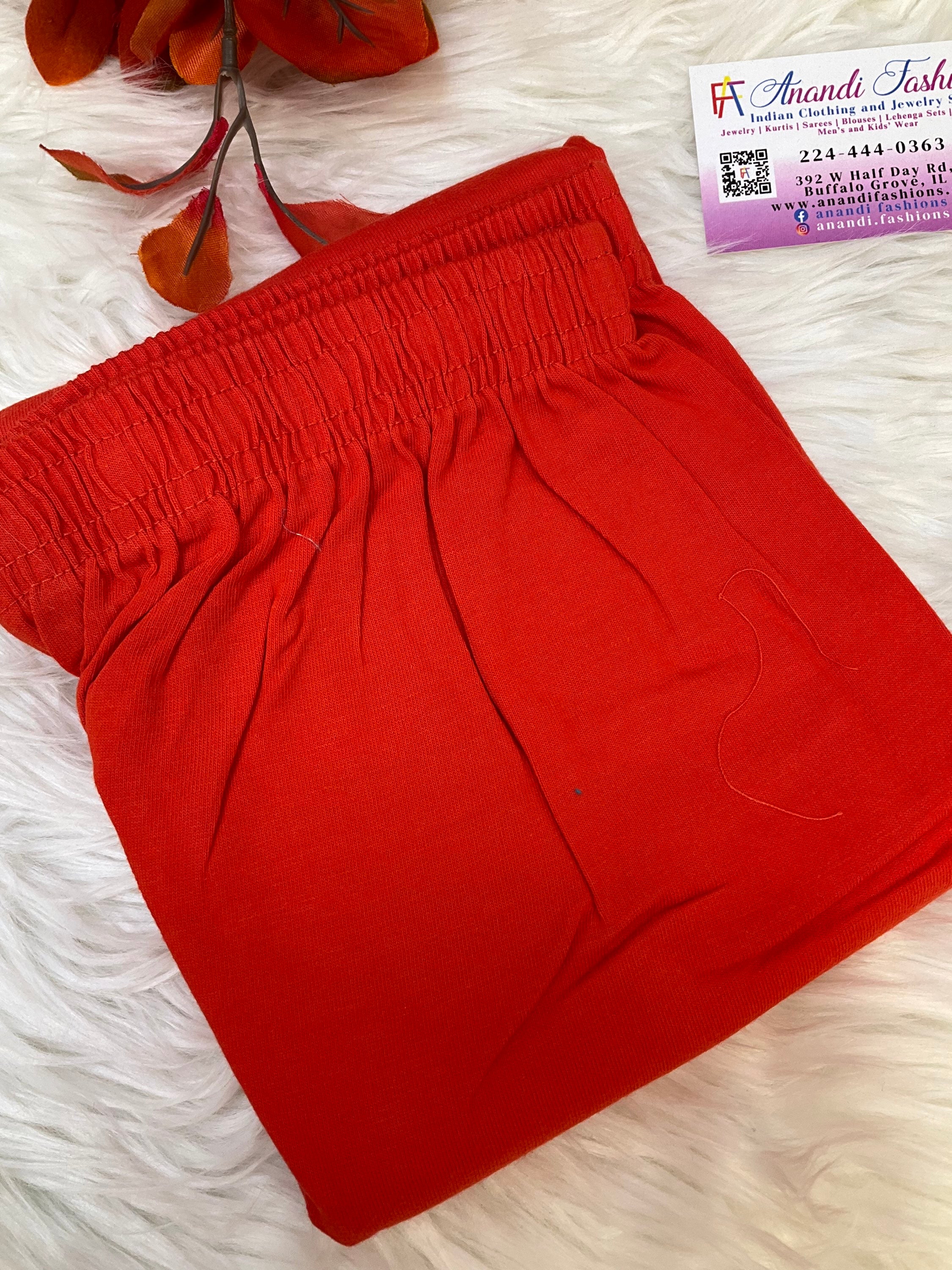 Orange legging image 3