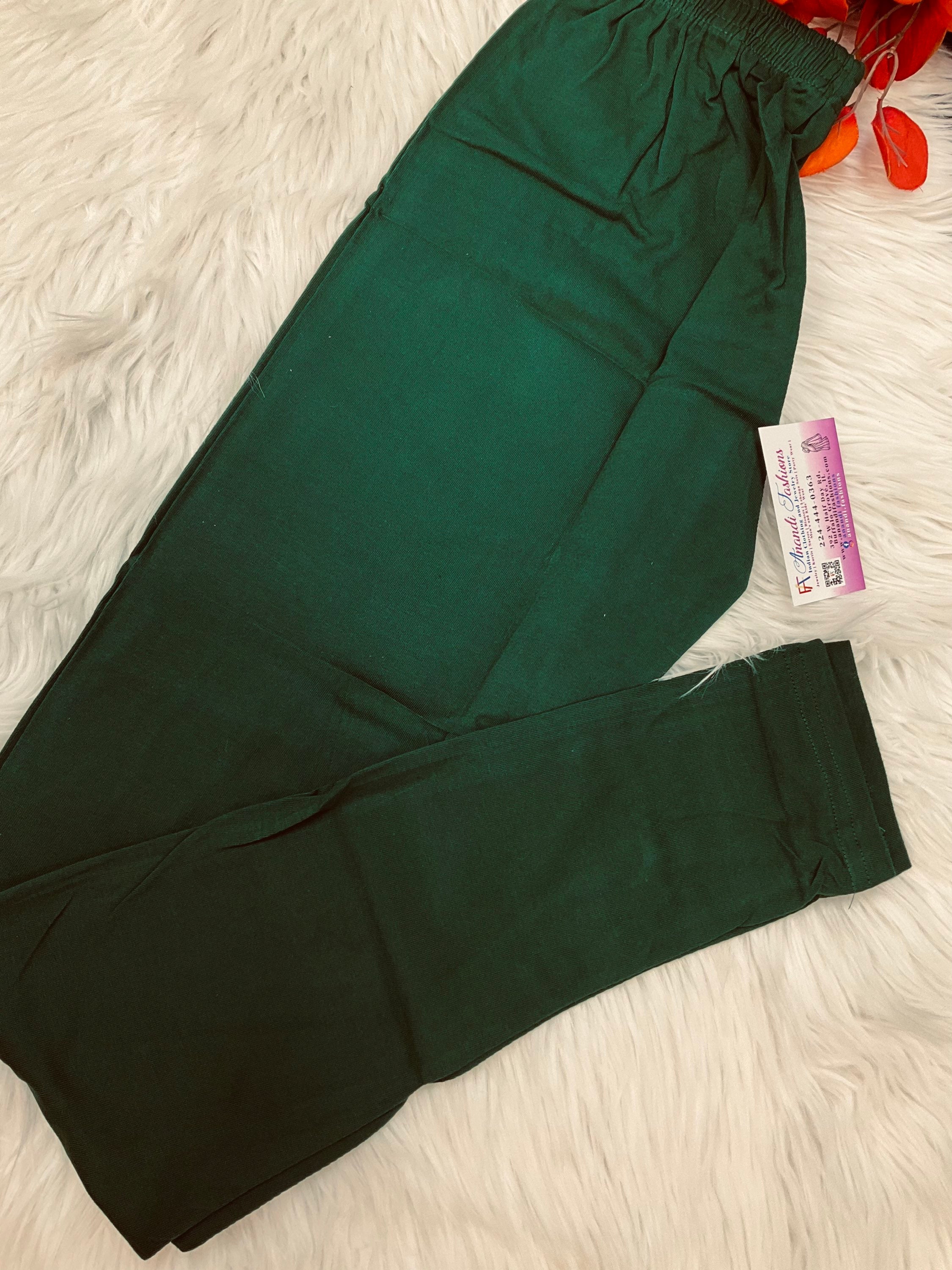 Bottle green legging image 1