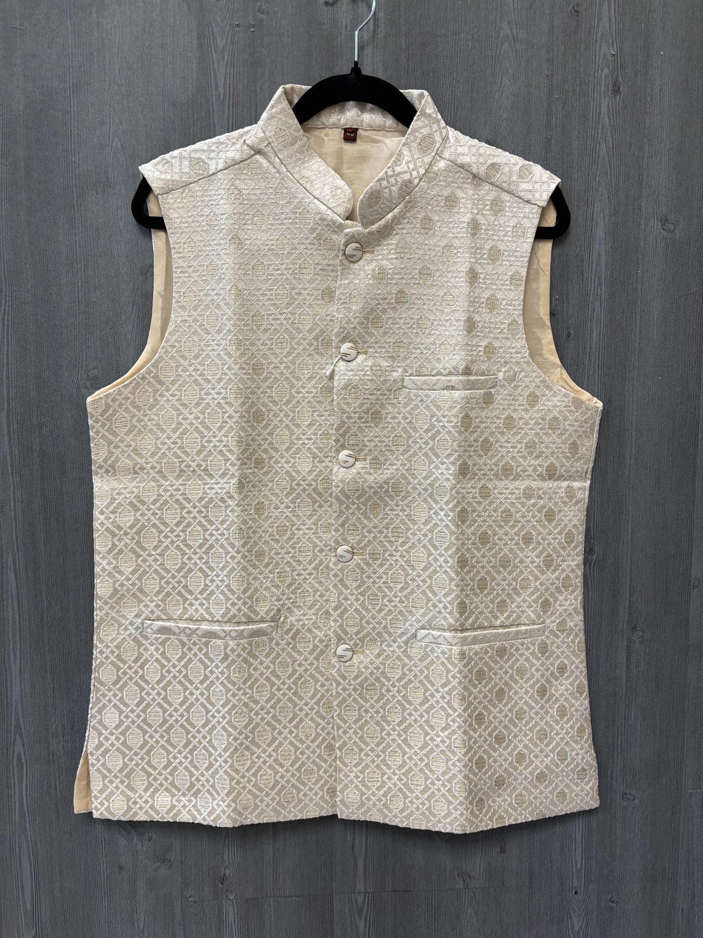 Half White - Men’s Vest/ Modi Jacket image 0