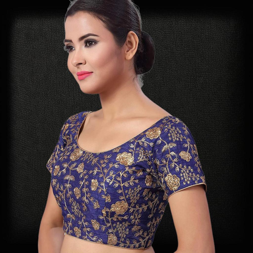 Gold work Blouse image 0
