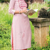 Rayon Kurti - Stylish and Elegant Rayon Embroidery Work Kurtis