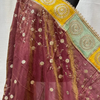 Organza Dupatta - Lively and Vivid - Perfect Tissue Organza Party Wear Dupatta