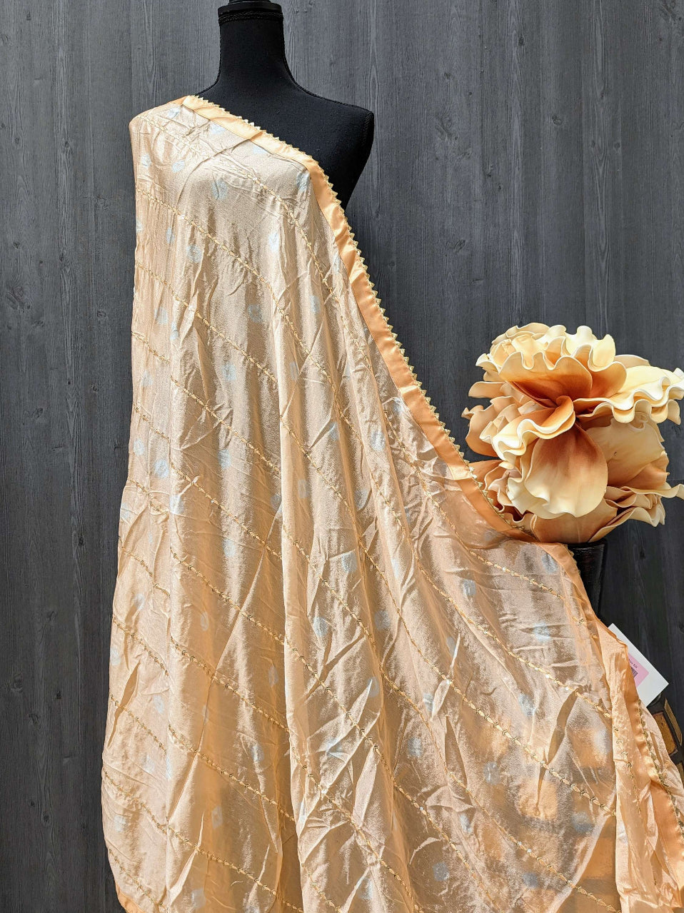 Silk Dupatta - Elevate you Style with Satin Silk Duppatta image 1