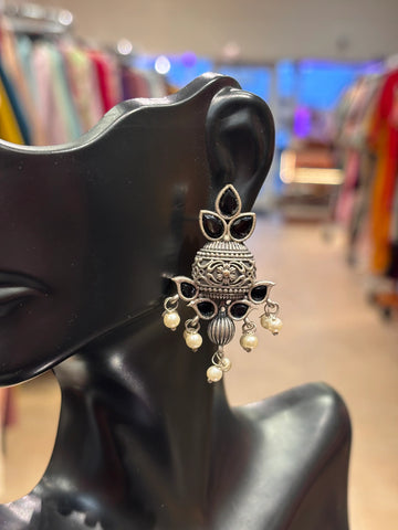 German Silver Earrings