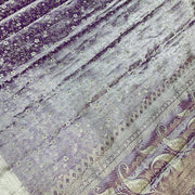 Pure Silk Pastel Colors Kanjeevaram Tissue Saree with Stitched Work Blouse