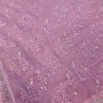 Cocktail Party Wear Sarees- shimmery Chiffon sarees