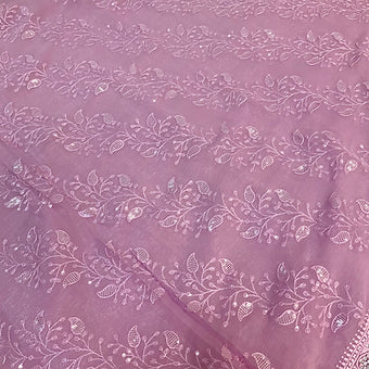 Cocktail Party Wear Sarees- shimmery Chiffon sarees