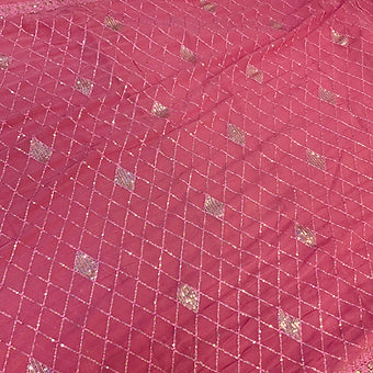 Pastel Colors-Cocktail Party Wear Sarees- shimmery Chiffon sarees