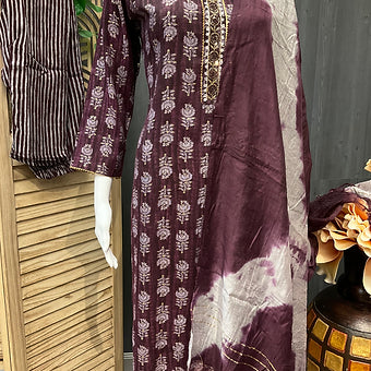 Cotton daily wear kurti sets