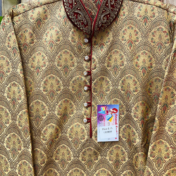 Men’s Silk Kurta Pajama set-size 38