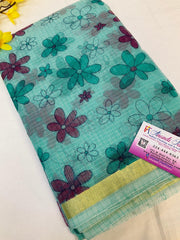 Kota sarees with floral print