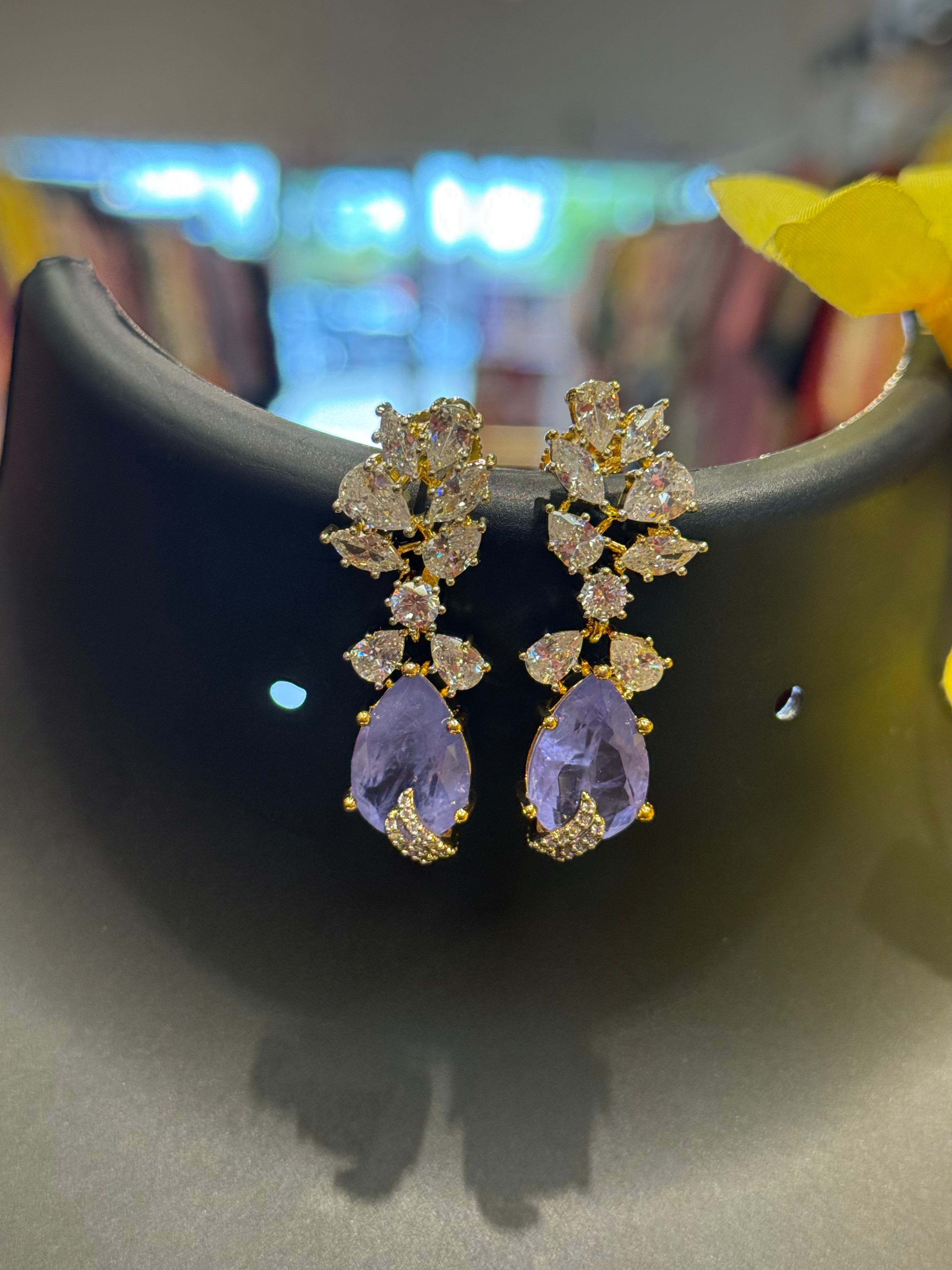 Party Wear CZ Earrings  image 2