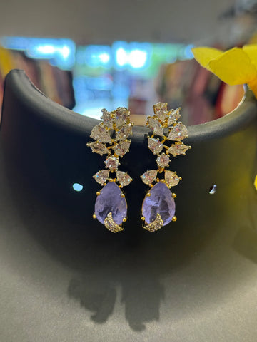 Party Wear CZ Earrings