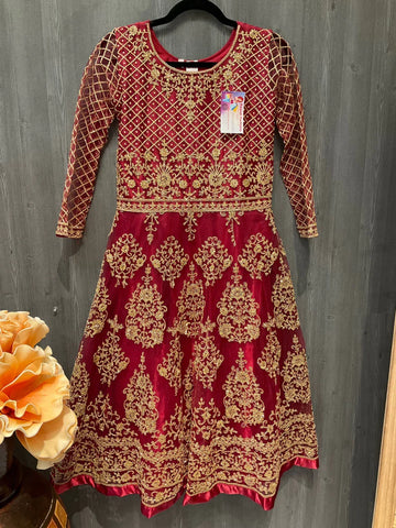 Teenage Girls party wear Long dress- size 36