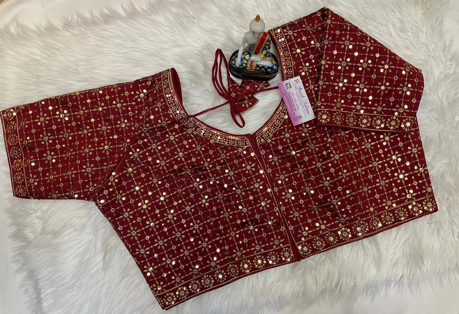 Plus Size Blouses Size 50-52 - Front Opening Big Size Blouses for Women