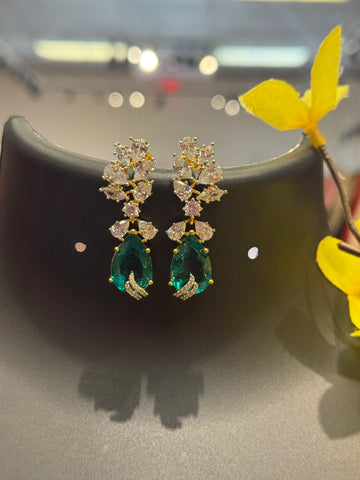 Party Wear CZ Earrings
