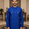 Mens kurta - Blue Kurta and Blue Pajama