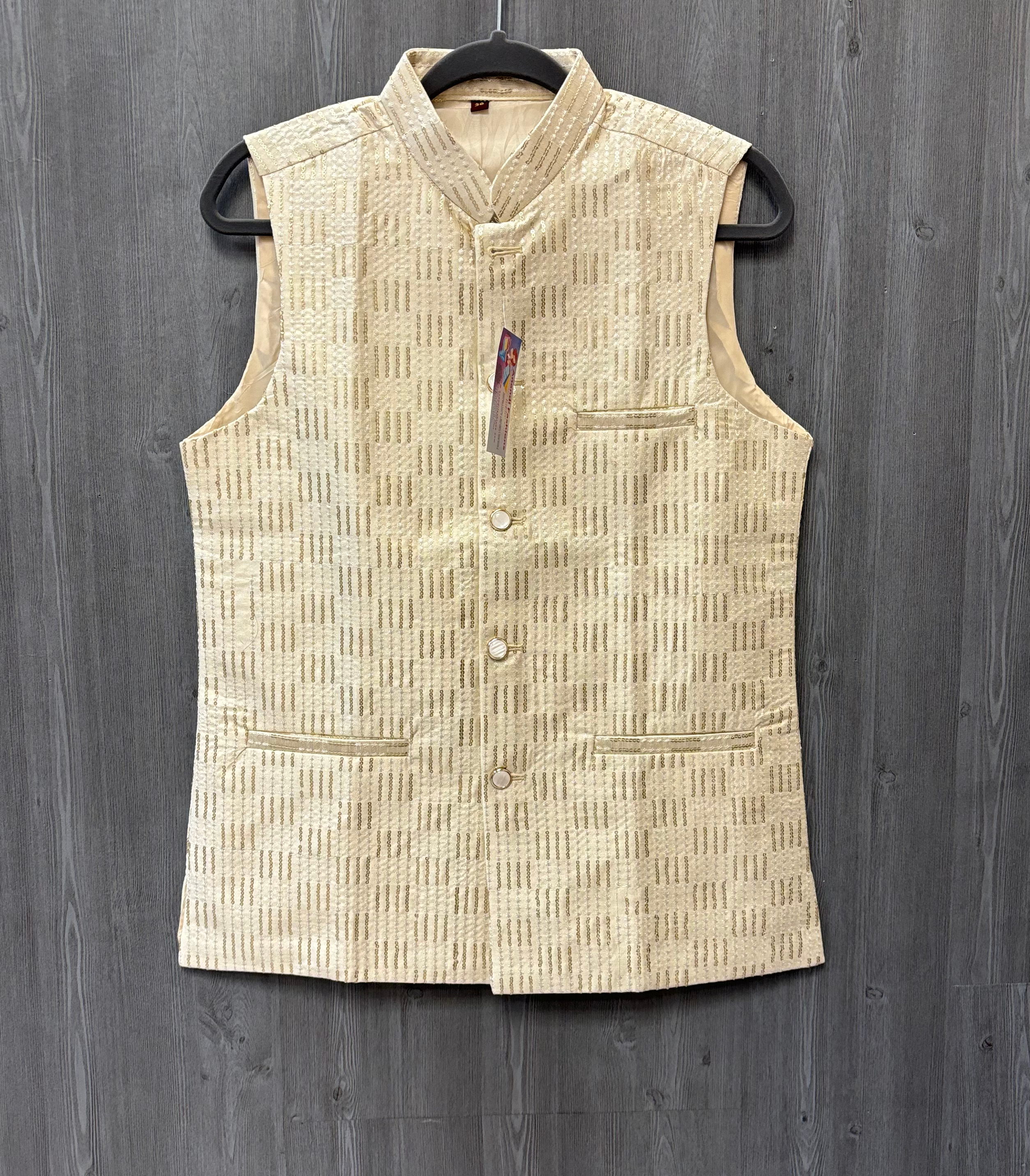 Modi Jacket - Men’s wear -Sequence work Vest/ Modi Jacket image 0