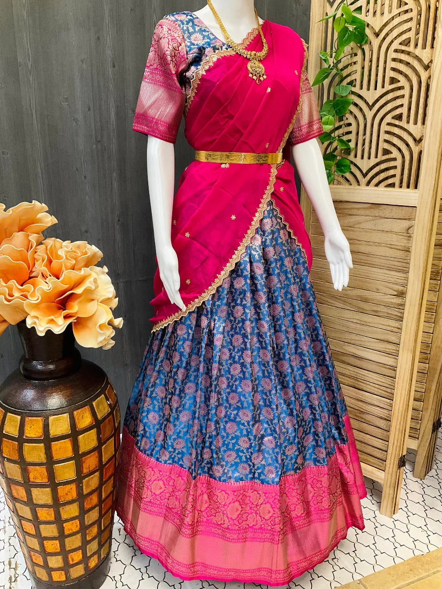 Traditional Half Saree for Teens/Young Women - Ethnic Wear