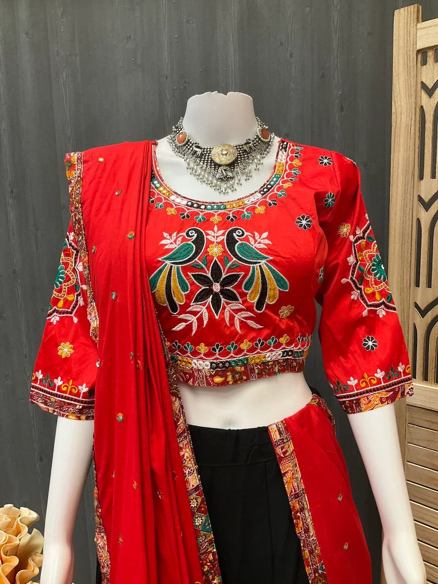 Garba Special Chaniya Choli Lehenga Set - Navratri Dance Wear