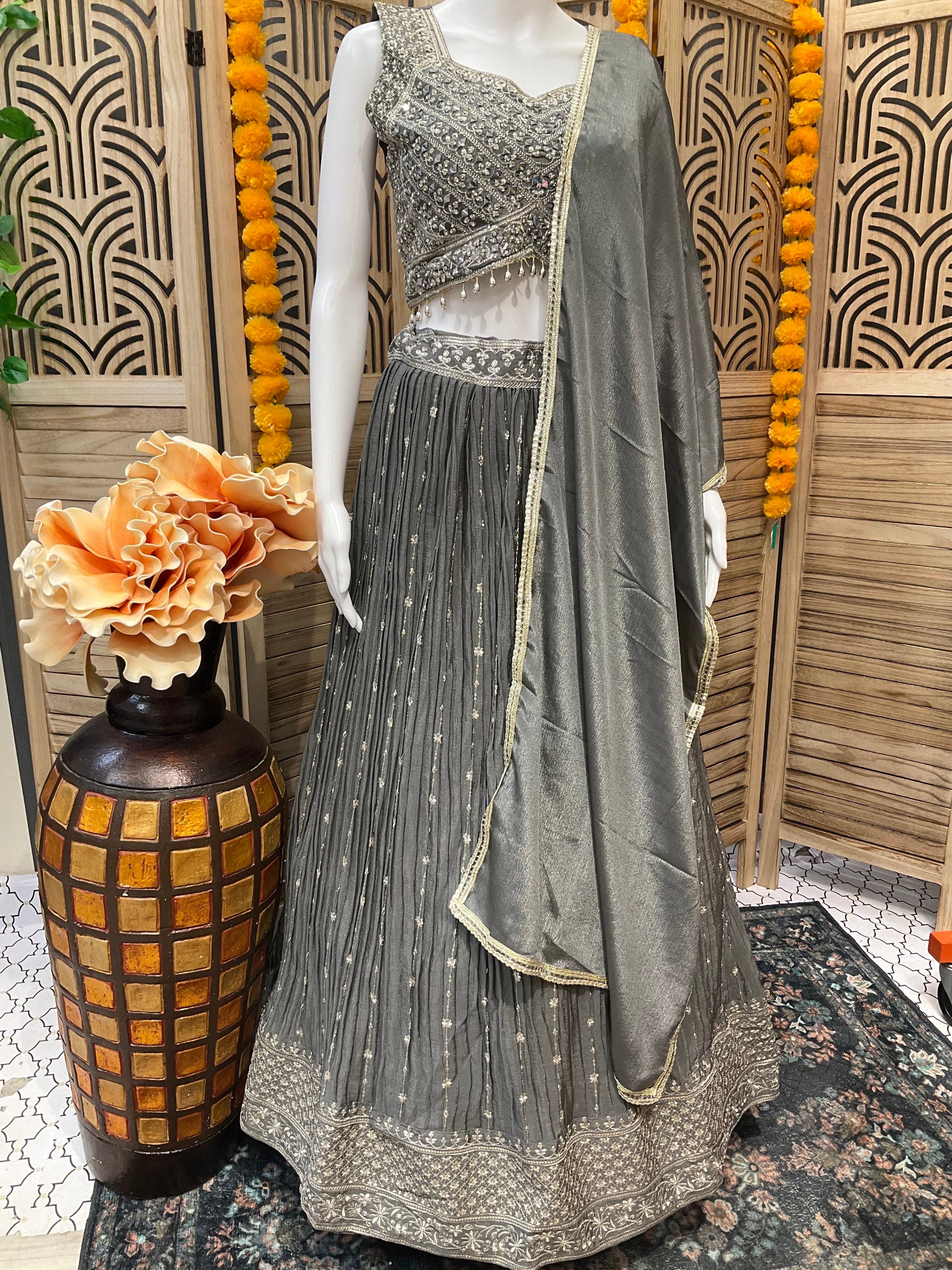 Pastel Dreams: The Grace of Alia-Cut Lehenga Choli image 2