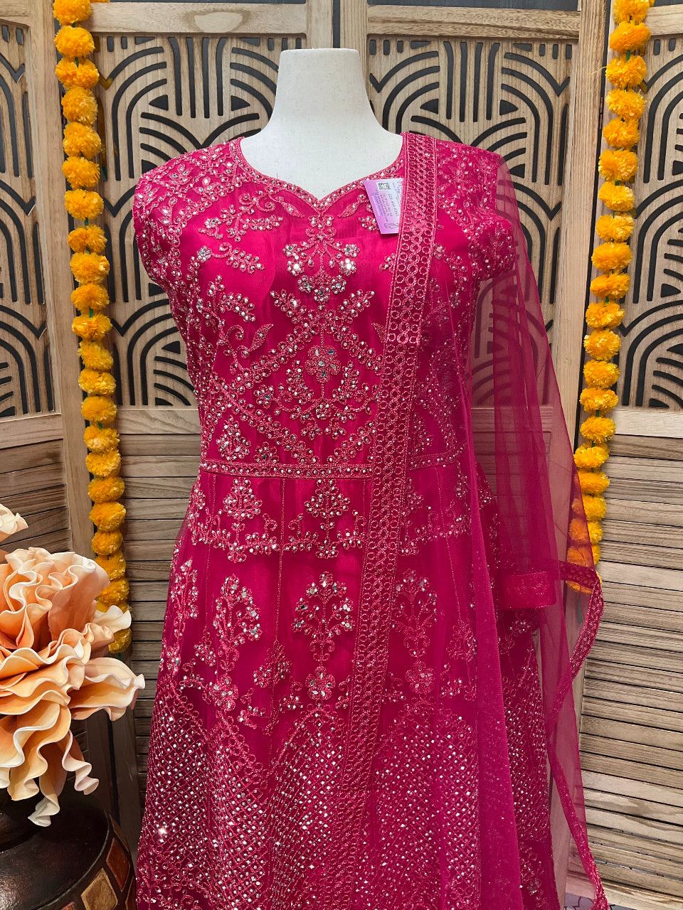 Stunning Plus Size Long Party Wear Dress image 3