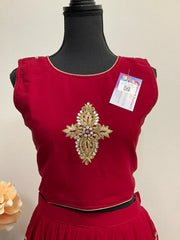 Teenage Girls - Lehenga set with Stylish Vest
