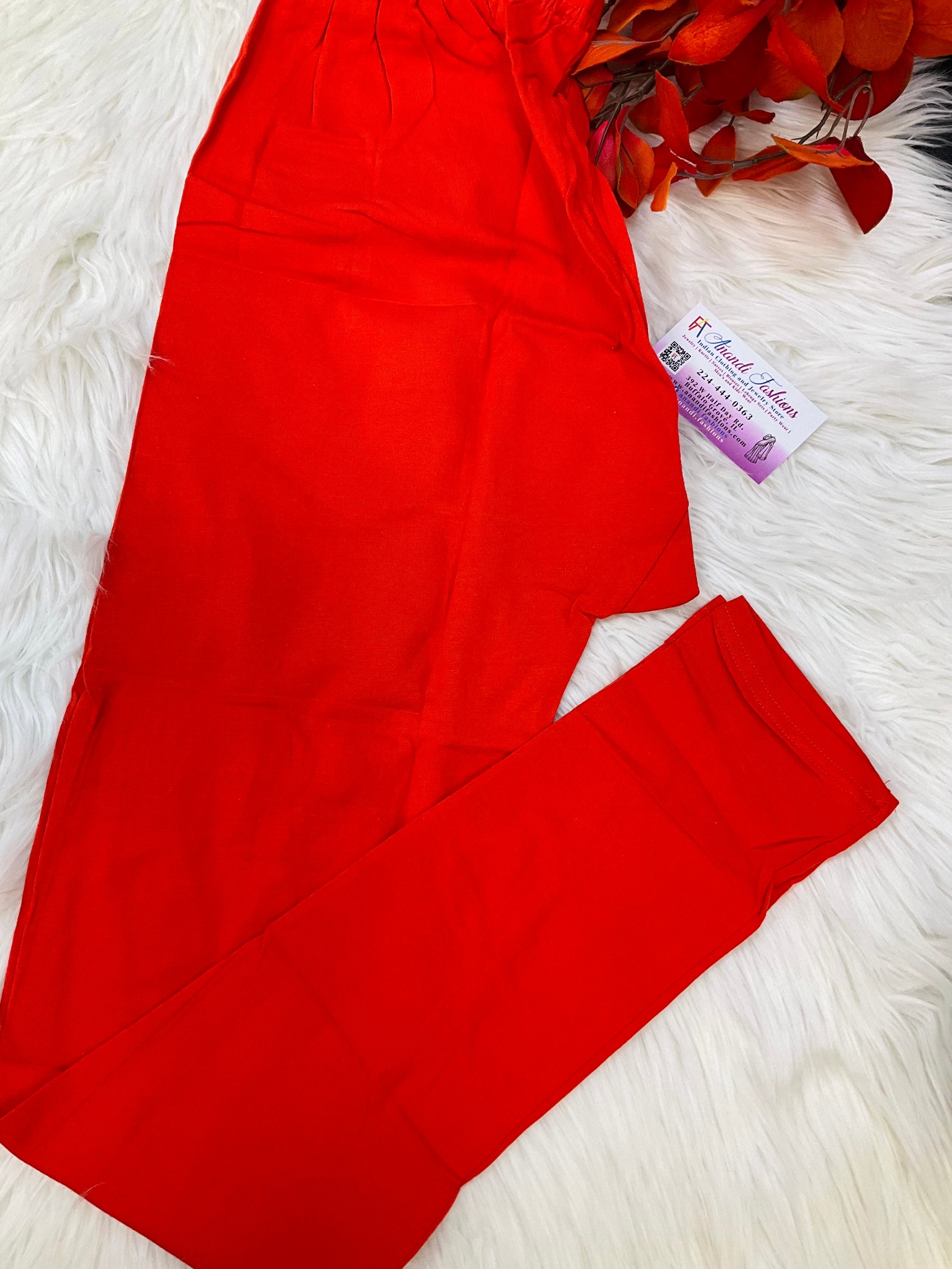 Orange legging image 2