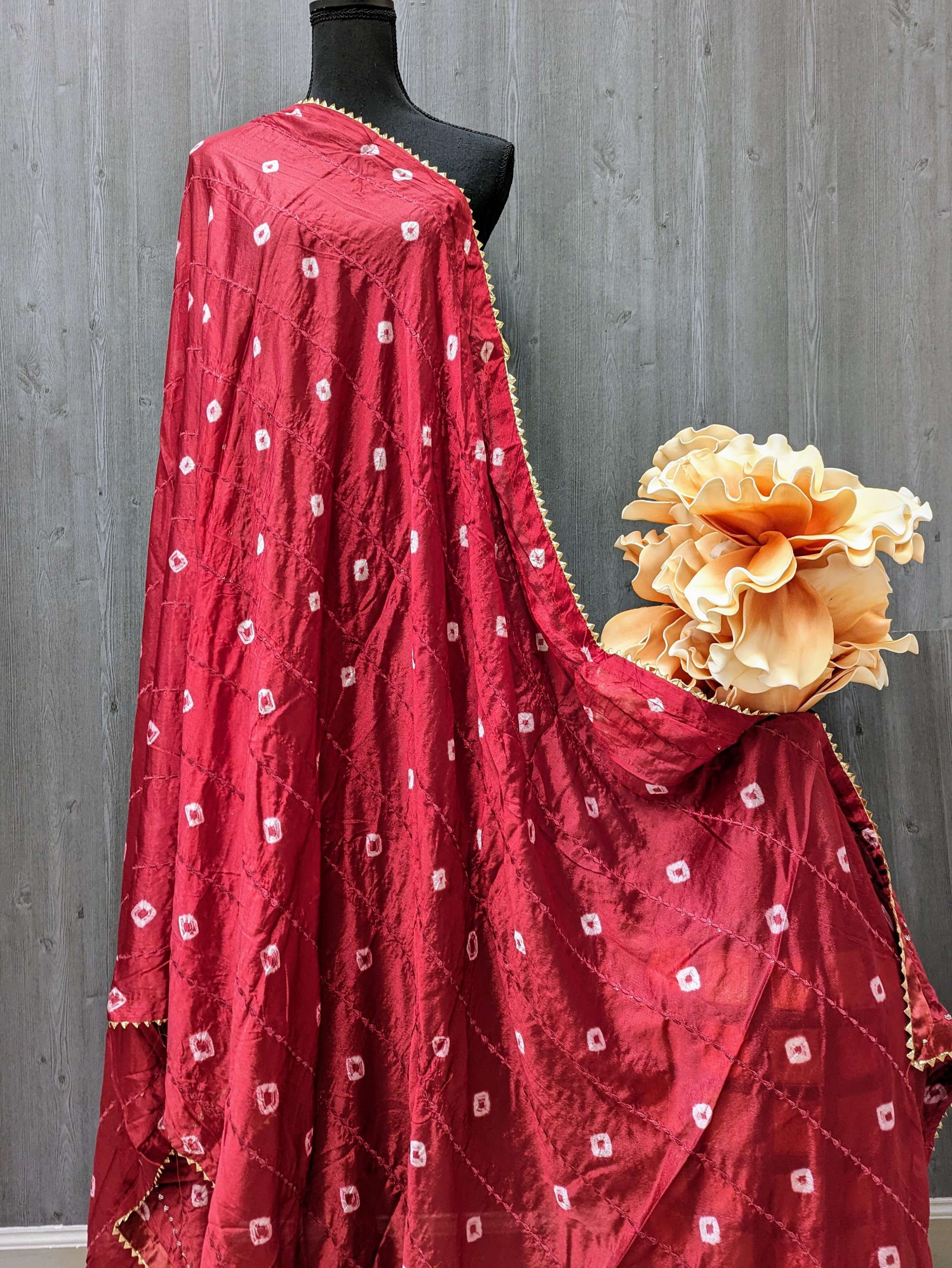 Silk Dupatta - Elevate you Style with Satin Silk Duppatta image 0
