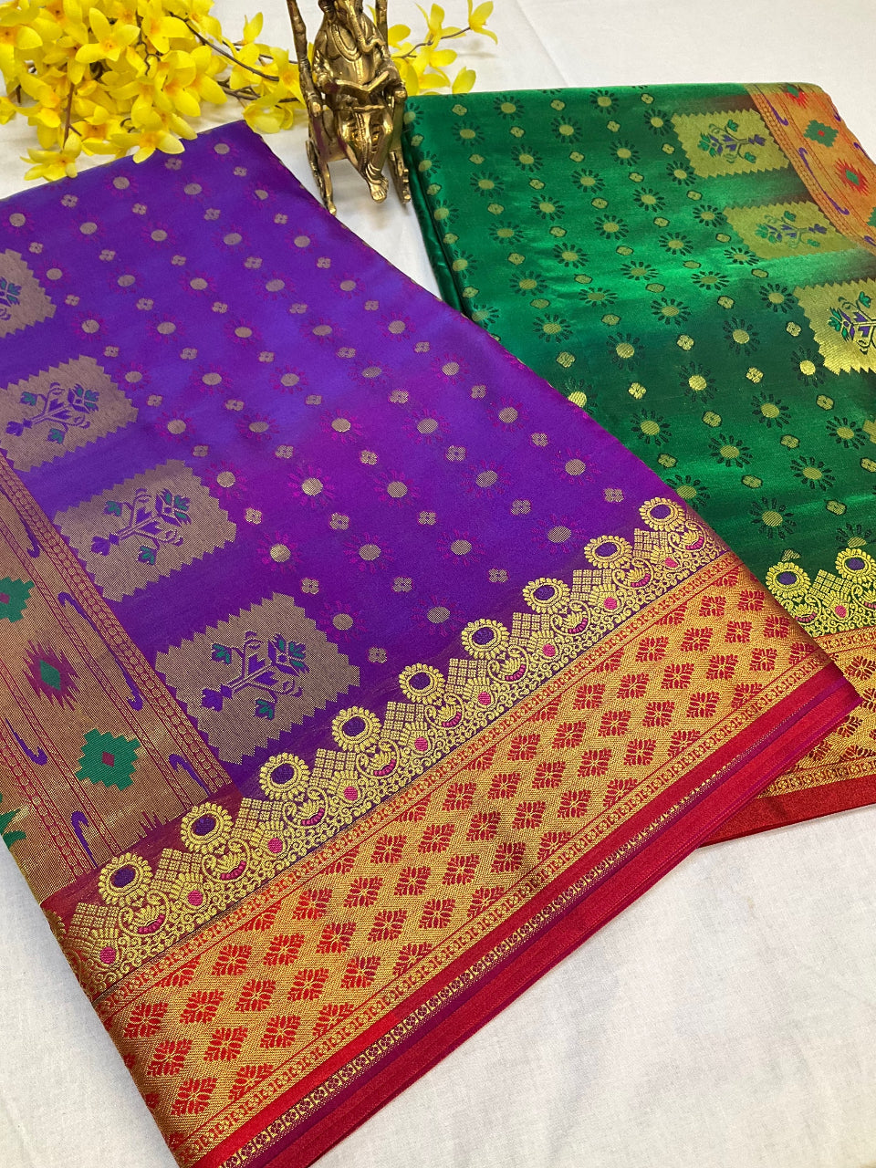 paithani Sarees - peshwai Nawari  Saree 9 yards image 0
