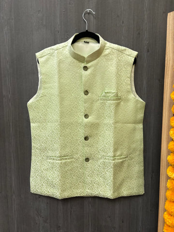 Men’s wear- pastel color vests/jackets