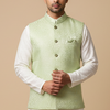 Mens wear- pastel color vests/jackets