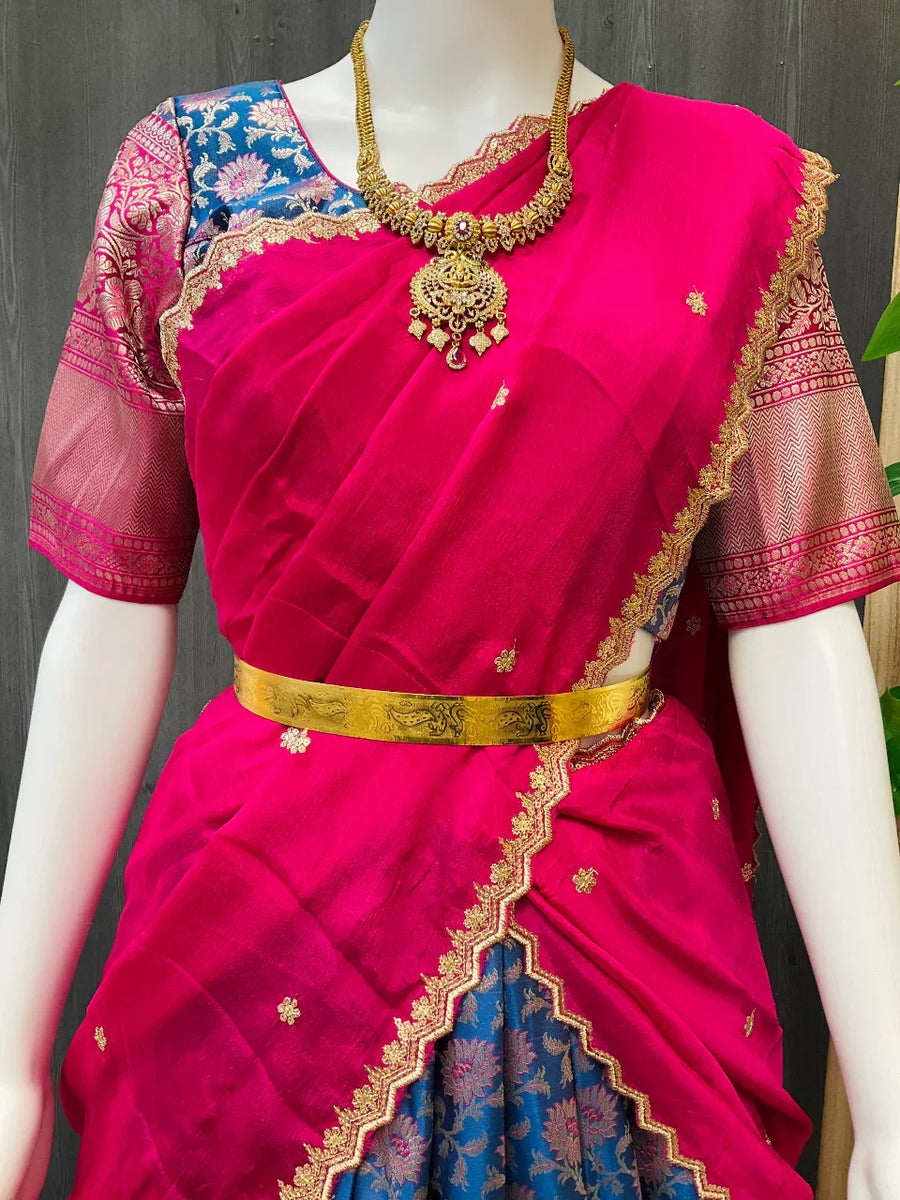 Traditional Half Saree for Teens/Young Women - Ethnic Wear