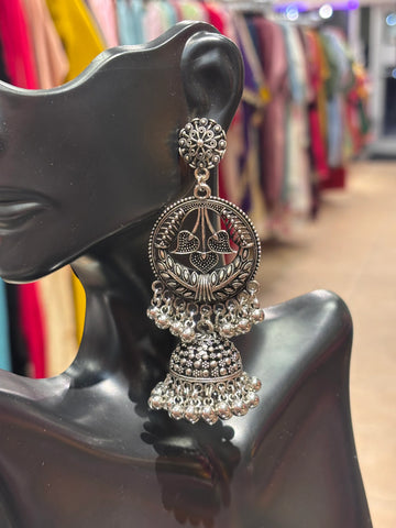 German Silver Earrings