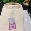 Men Kurta Pajama - Cotton Pyjama sets in Light Cream Color