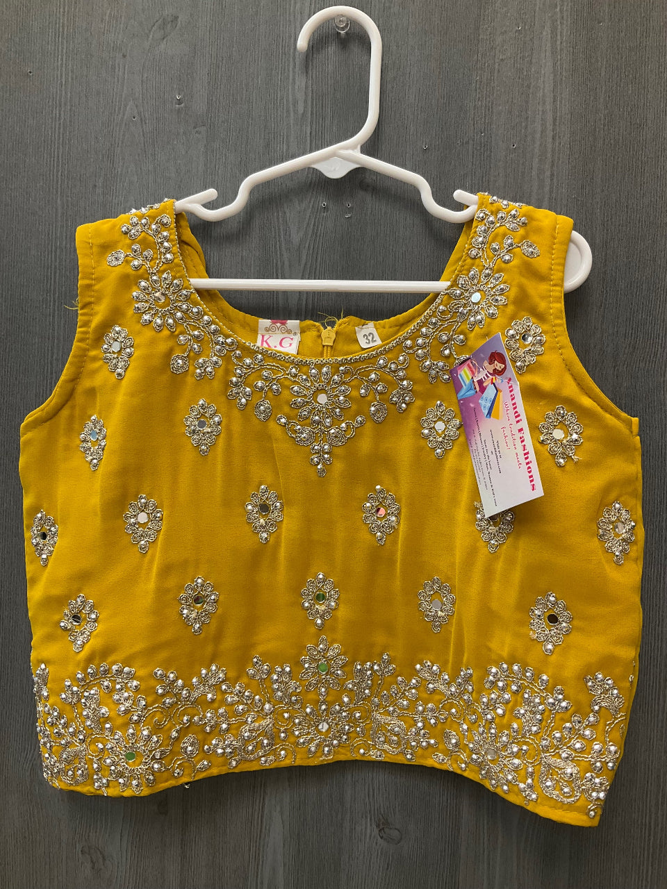 Party wear kids half saree set  image 3