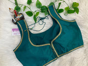 Sleeveless Raw silk blouses