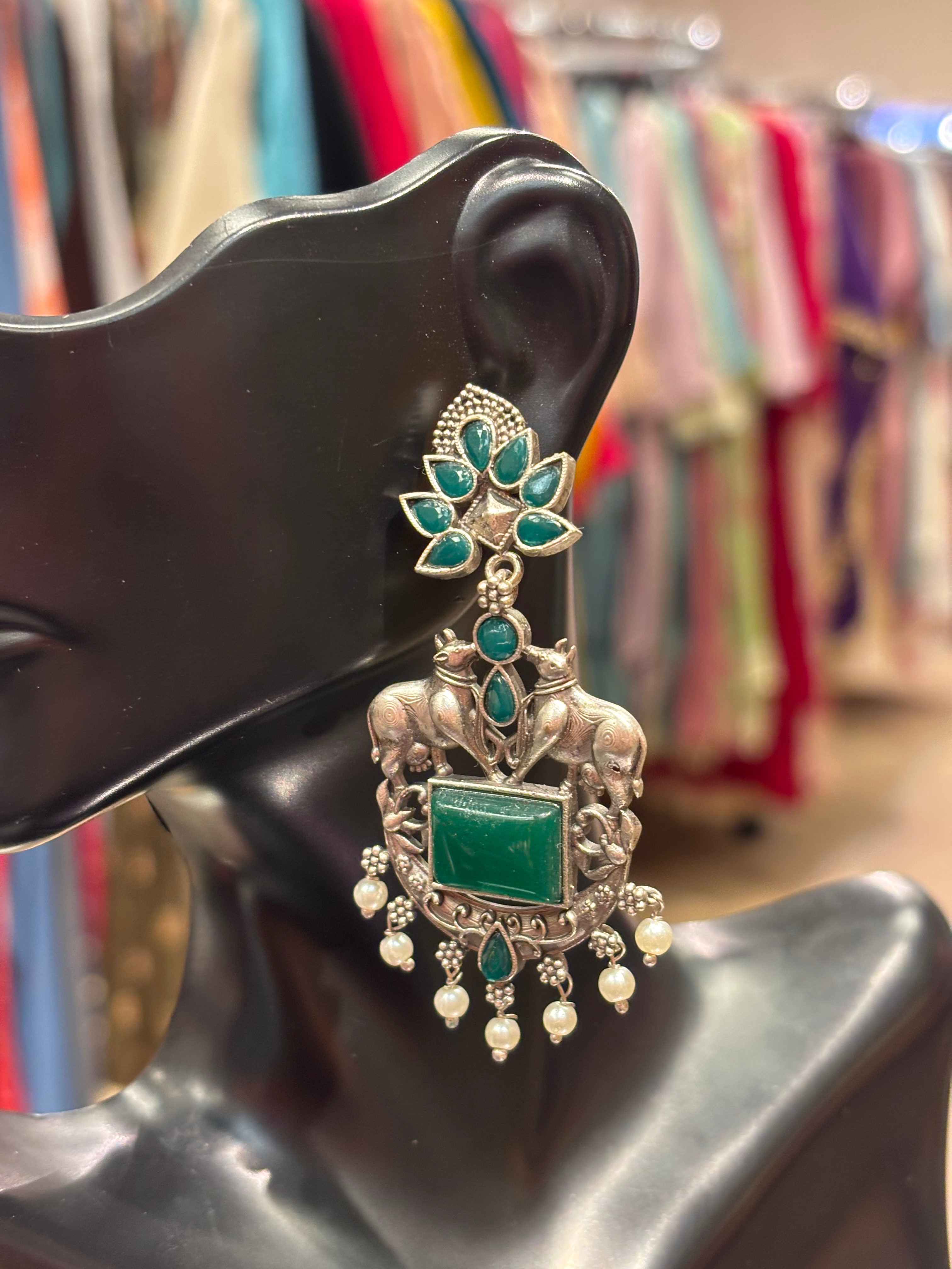 Premium Quality Oxidized Earrings  image 3