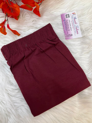 Maroon legging