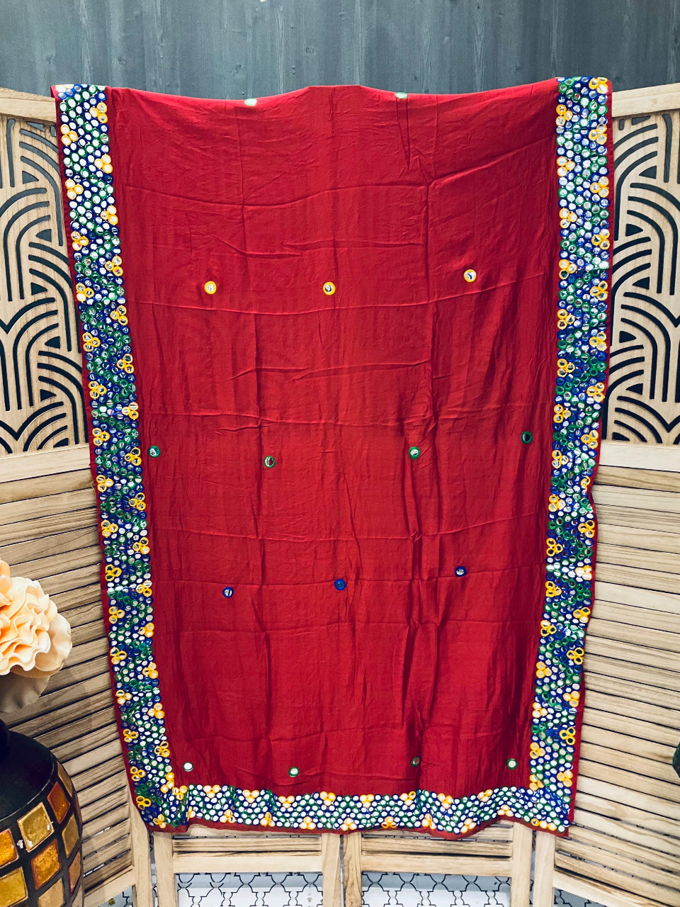 Navratri Dupattas with foil Mirrors image 6