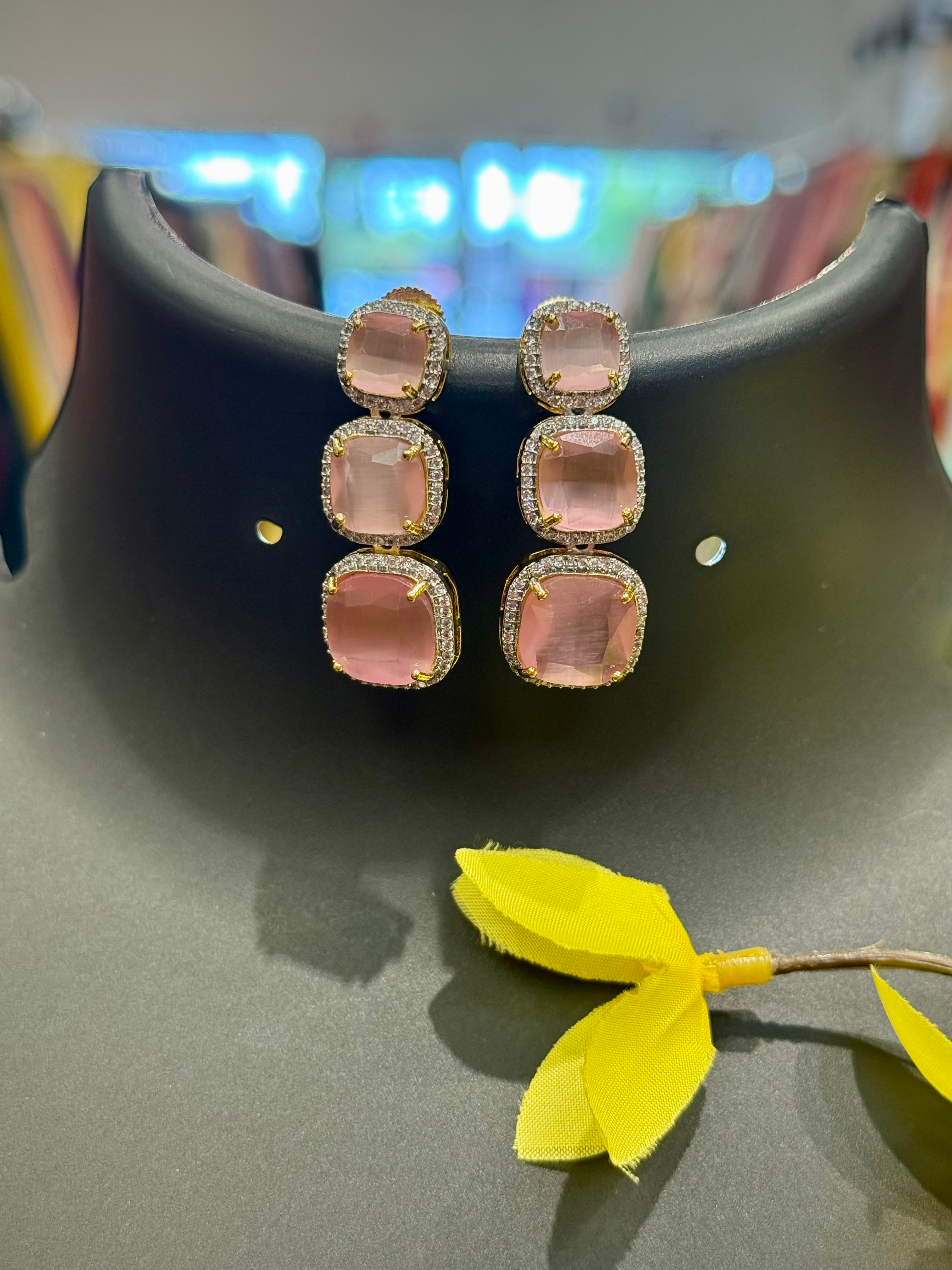 CZ party Wear Earrings  image 3